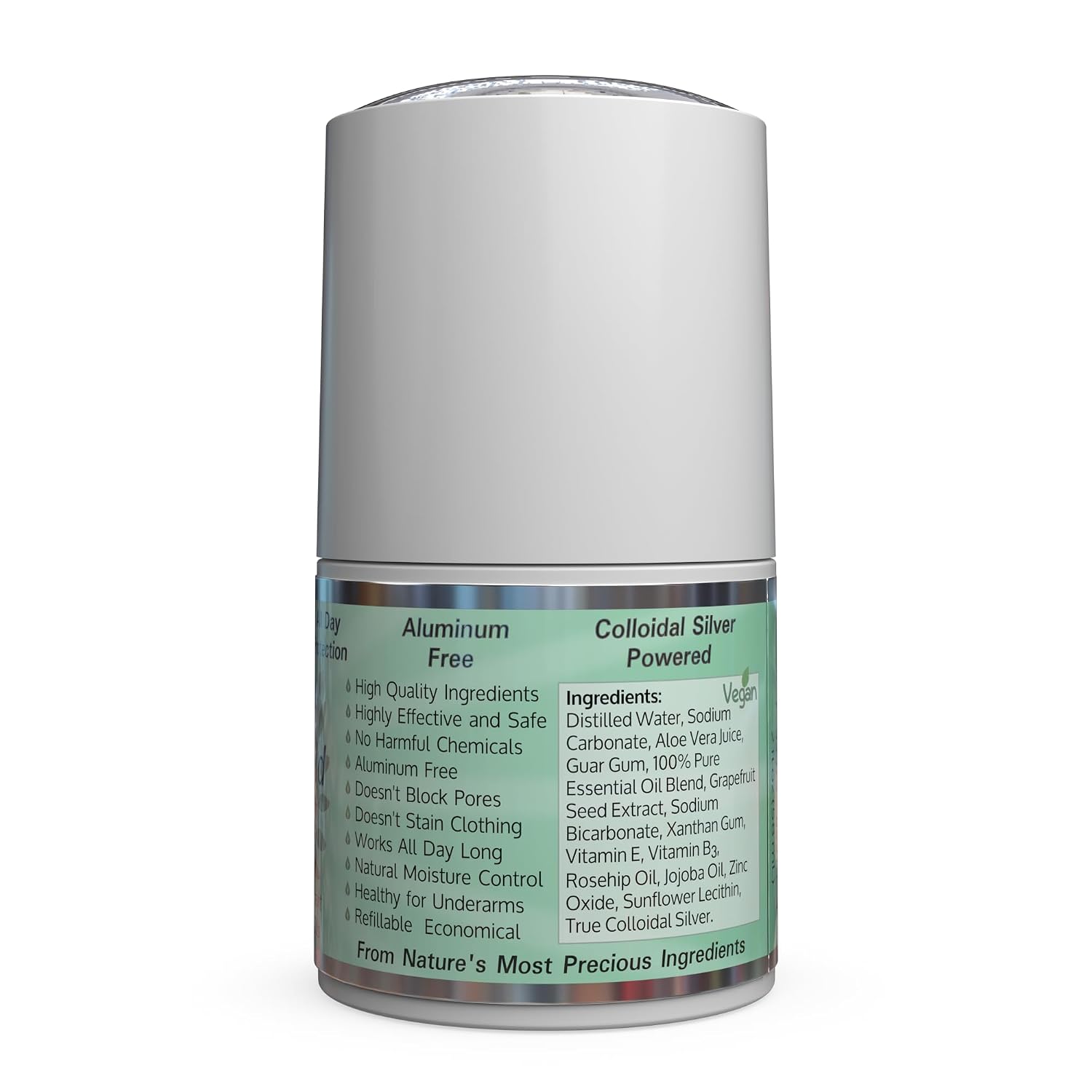 Silver Shield Deodorant - Original Formula - Roll-on, 2 oz. image 2
