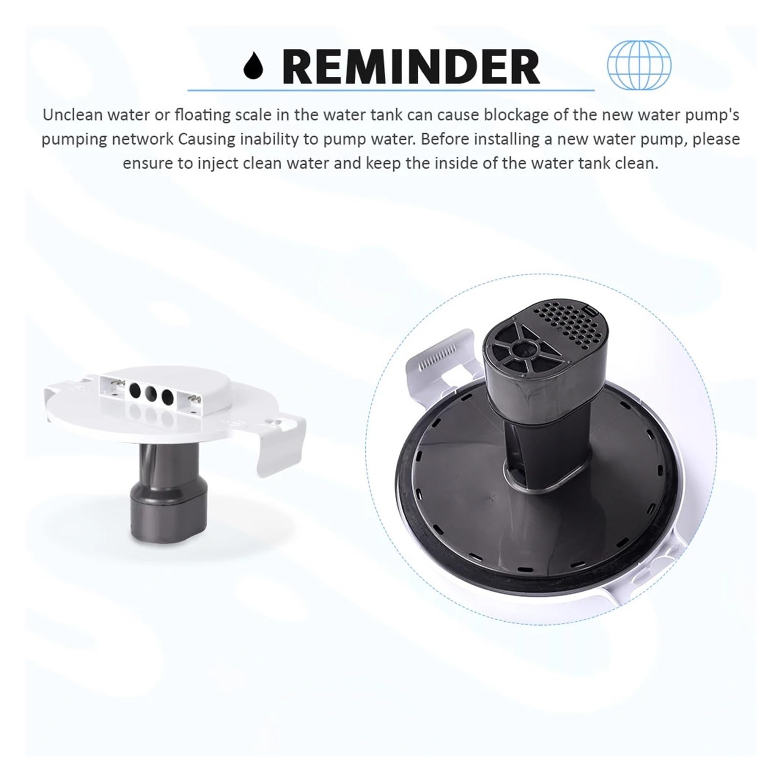 Ersatz-Wasserpumpe für Luftreiniger, Zubehör für Luftbefeuchter, kompatibel mit Dyson PH01, PH02, PH03, PH04