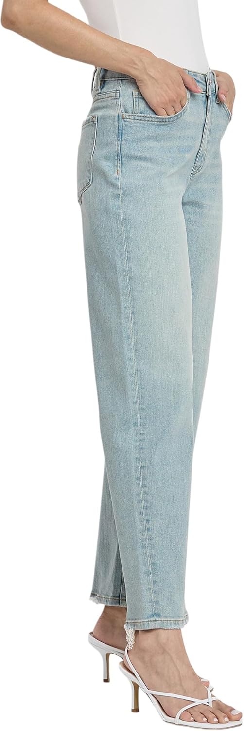 Flying Monkey High Rise Ankle Barrel Jeans F5720