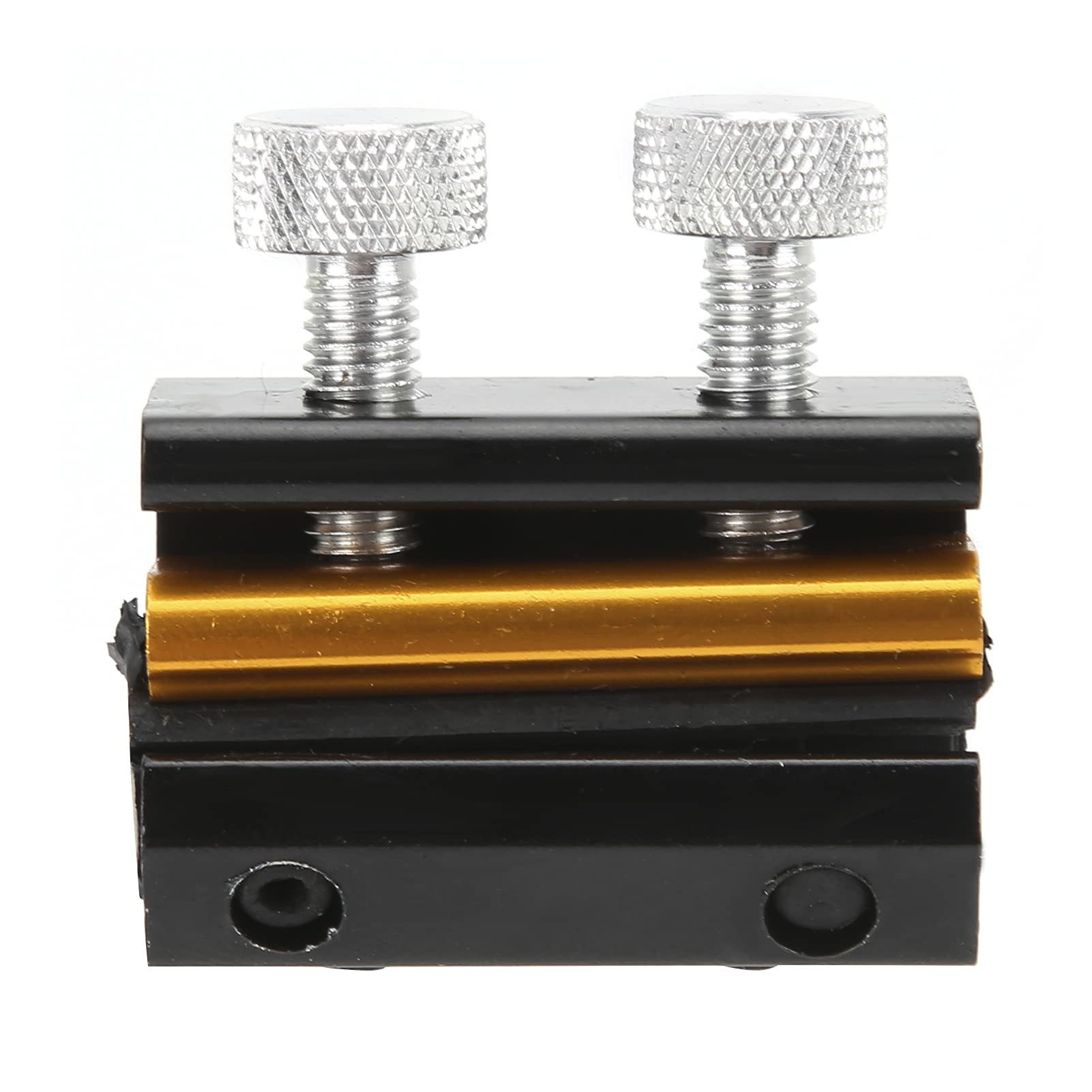 Aramox Cable Lubricator Tool, Chain Lubricator Cable Luber Oiler Lubricator Tool Kit Aluminum + Rubber Replacement for Motorcycle ATV(Black Gold)-image-13