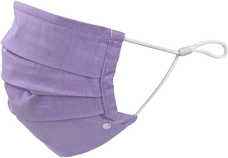 Con.Struct Face Mask, Face Mask 6-Pack Washable Unisex Cotton Cloth Face Mask (Lilac Liberty Floral)