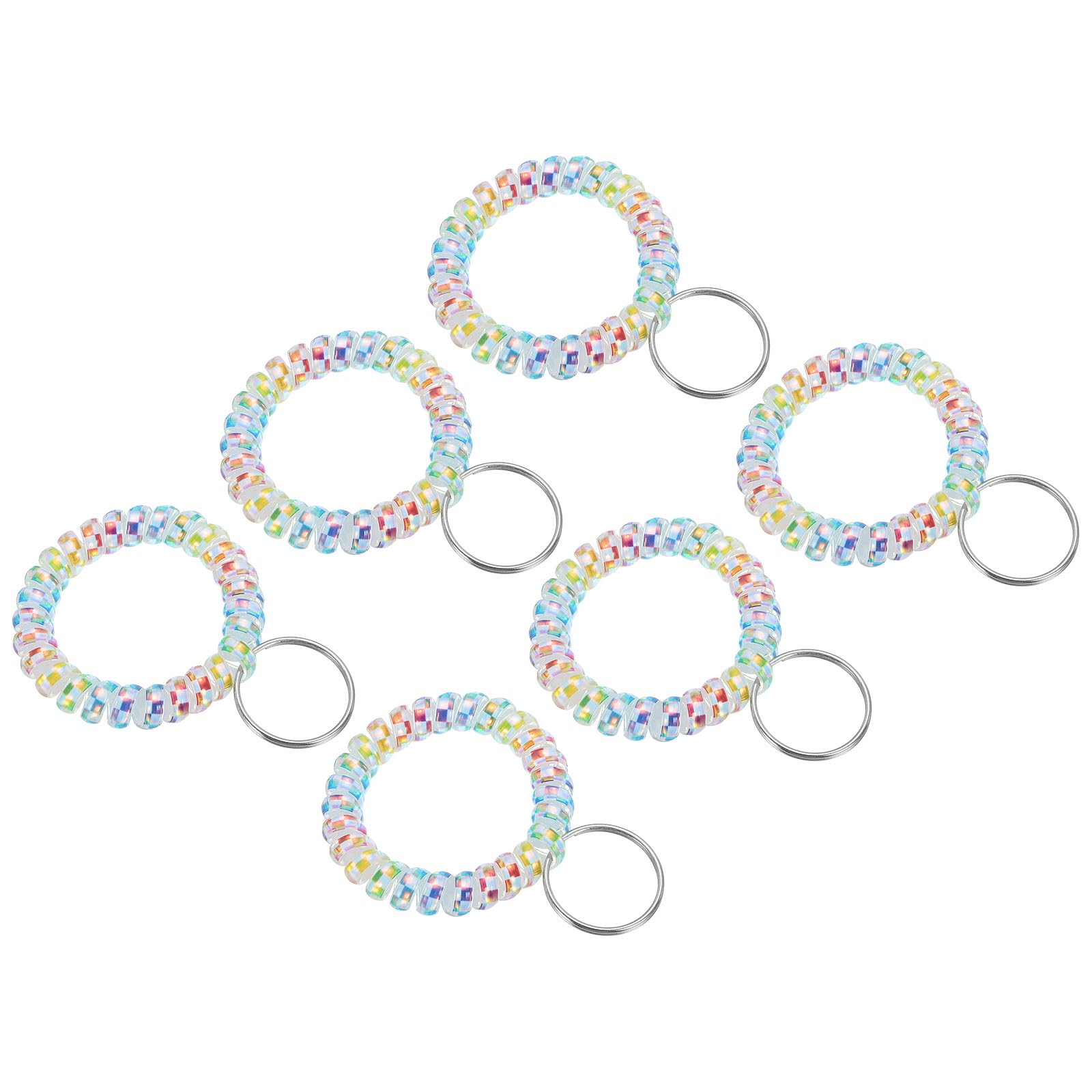 PATIKIL Stretchable Wristband Wristlet Keychain