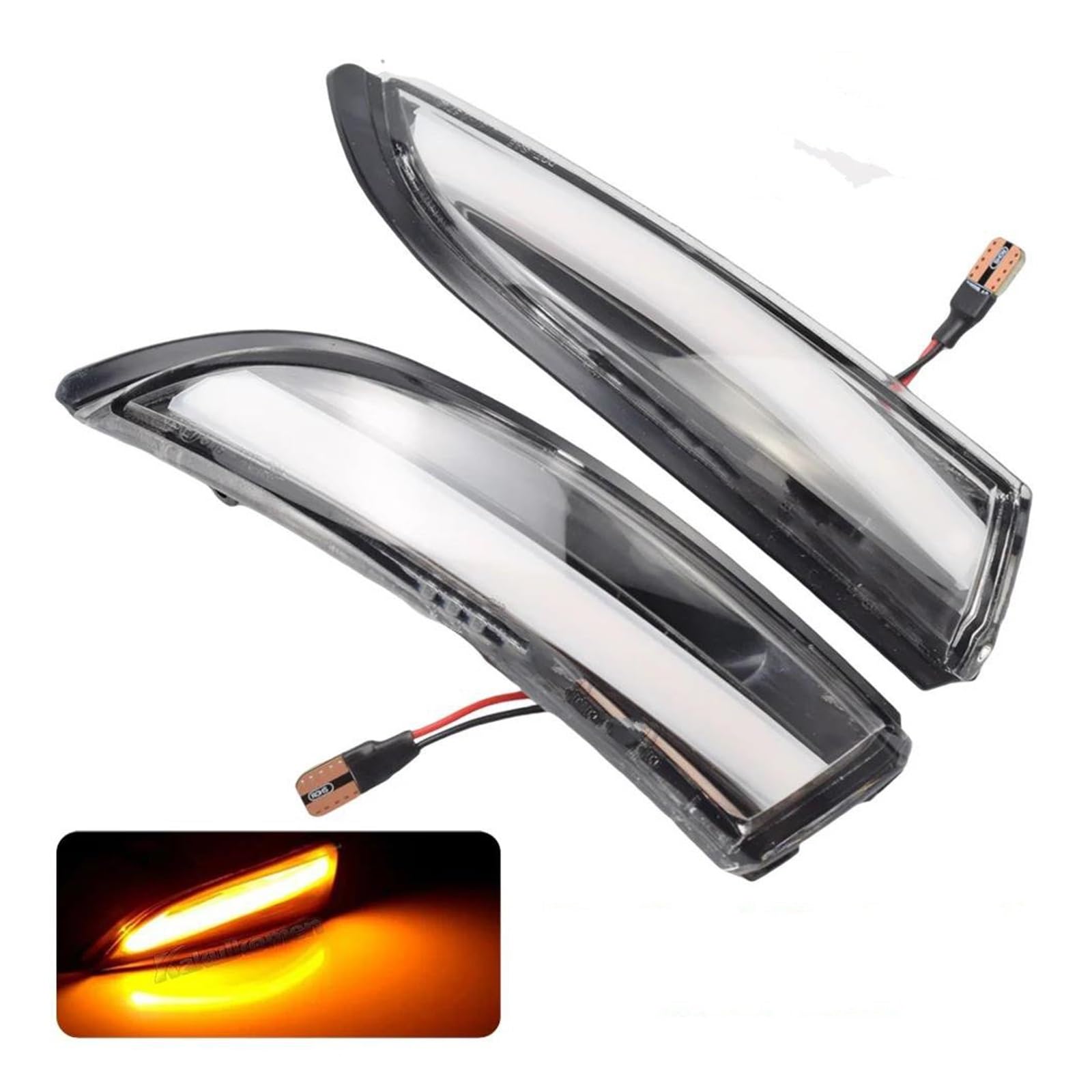 Indicatori Direzione Dinamici LED Per Fiesta MK7 E B-Max 2008-2017 - Sostituzione Specchietti - Foto 5