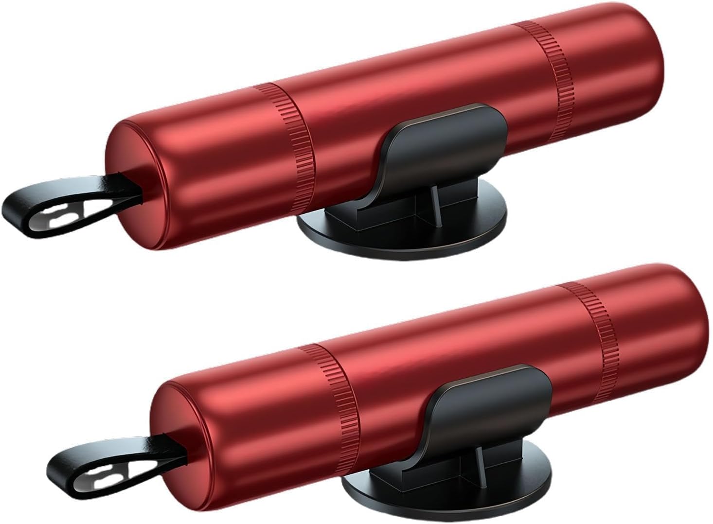 Car Window Breaker Tool, Emergency Rescue Hammer – Portable Glass Breaker, Seatbelt Cutter,Red