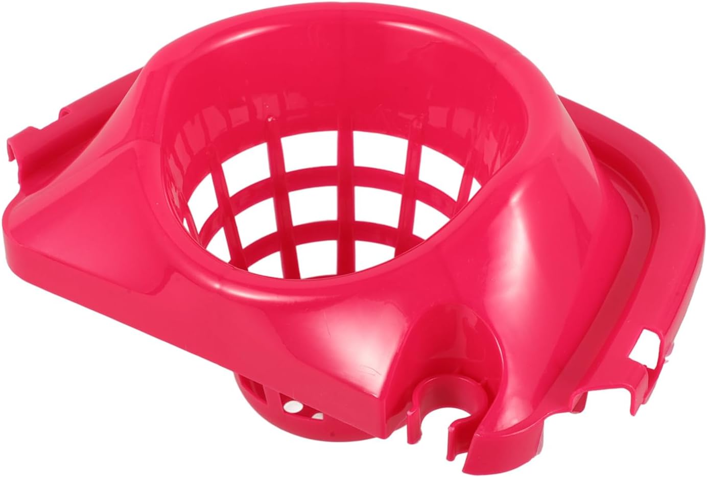 Ipetboom Mop Bucket Basket, 1pc Plastic Wringer Replacement Drain Basket for Mopping Cleaning Squeezing Drying Tool with Draining Holes Bucket Accessory, Red, 11.4x8.1x5.5in