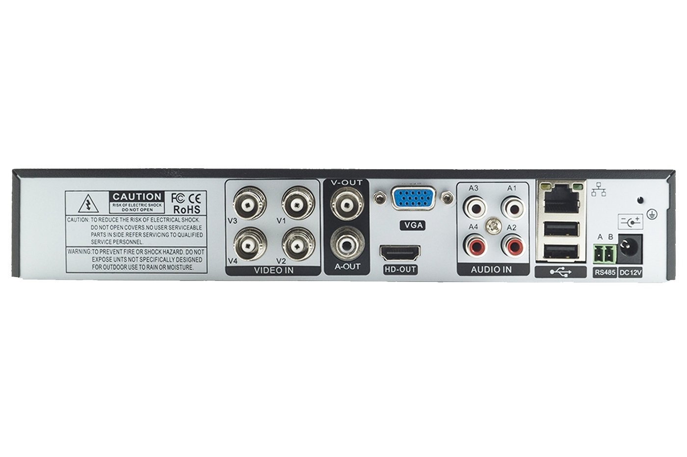 Dvr Nvr Ahd Tvi Cvi Video Surveillance Sottomarino 4Canali - Dettaglio