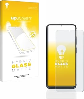 upscreen Matte Screen Protector Glass Film compatible with Cubot X70 - Anti-Glare, Anti-Fingerprint, 9H Glass Protection