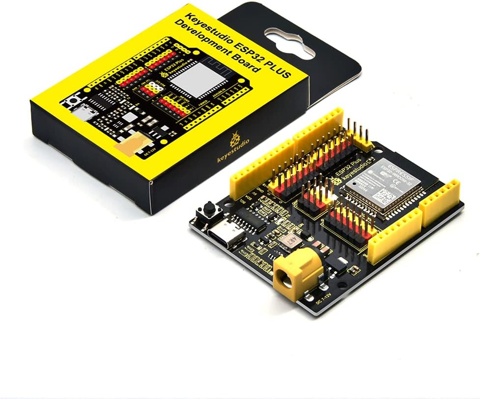 KEYESTUDIO ESP32 WROOM Development Board, Support WiFi and Bluetooth, Compatible with Arduino