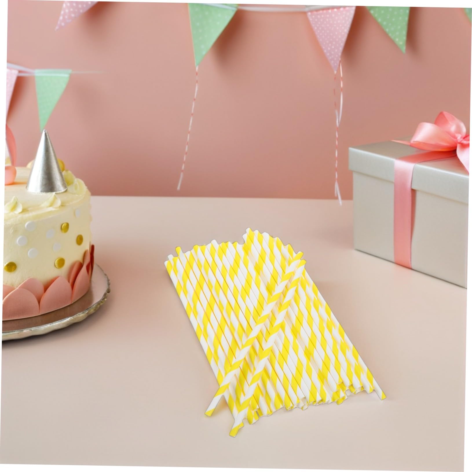 Uonlytech 150pièces Cônes De Barbe à Papa Papier Pour Machines Automatiques Bâtonnets De Sucette Pour Loisirs Créatifs Et Fête Anniversaire