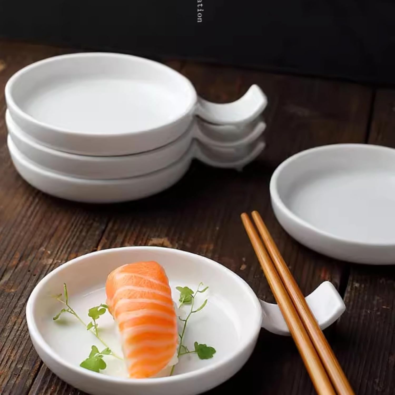 Bowl for Sauce Sushi Soy Sauce Dipping Plate Kitchen Side Dish and Dessert Serving Etc