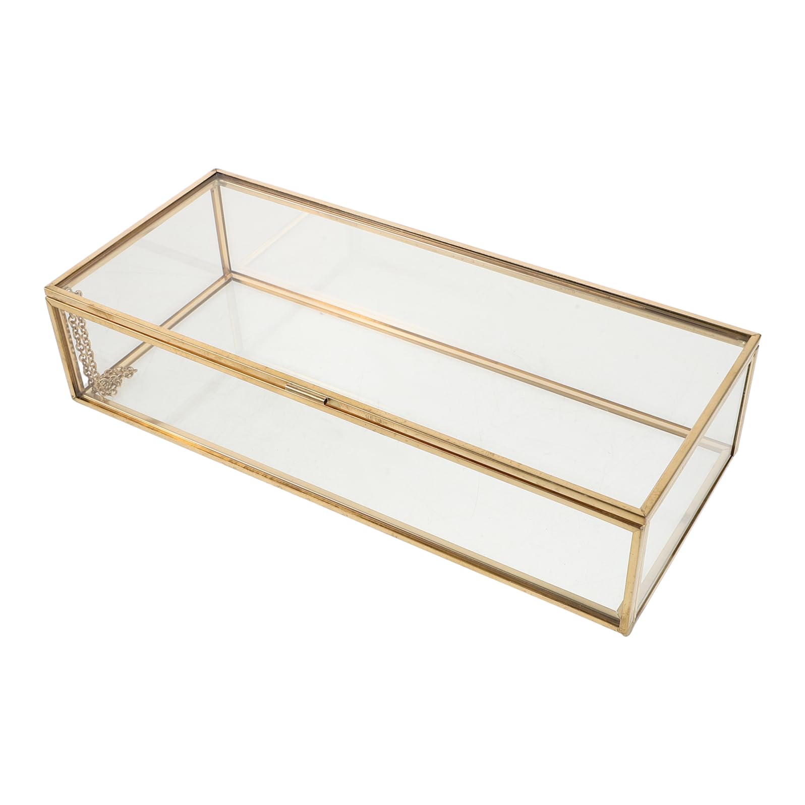 Boîte à souvenirs élégante en verre vintage pour sublimer la décoration de chambre