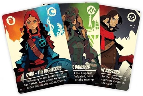 Miniatura 6 de Juego de mesa Hidden Leaders - Juego de deducción y estrategia, juego de fantasía para niños y adultos, a partir de 10 años, 2-6 jugadores, 20-40