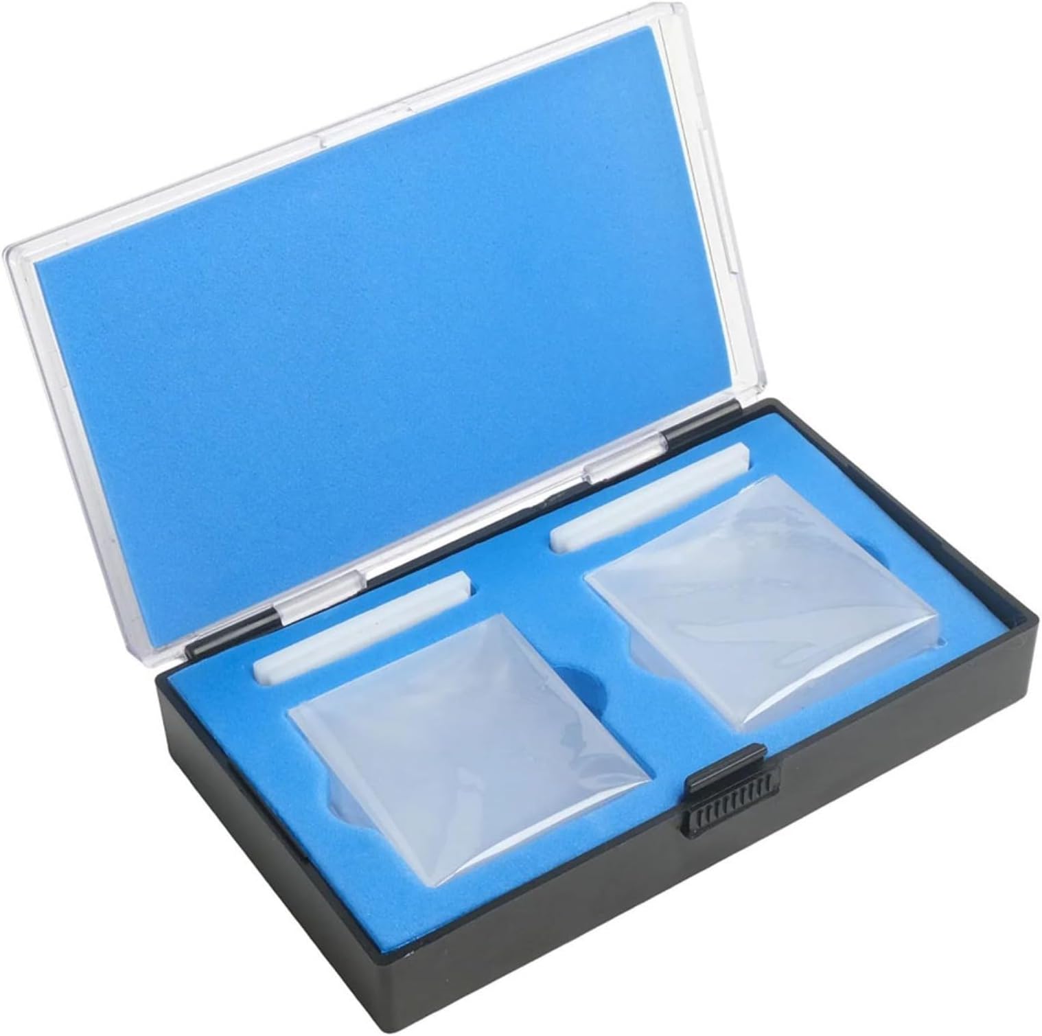2 Pack 50mm Light Path Quartz Cuvettes, 2 Transparent Sides UV- Spectrophotometer, Heat Resistant up to 600°, Compatible with 751/722 Models