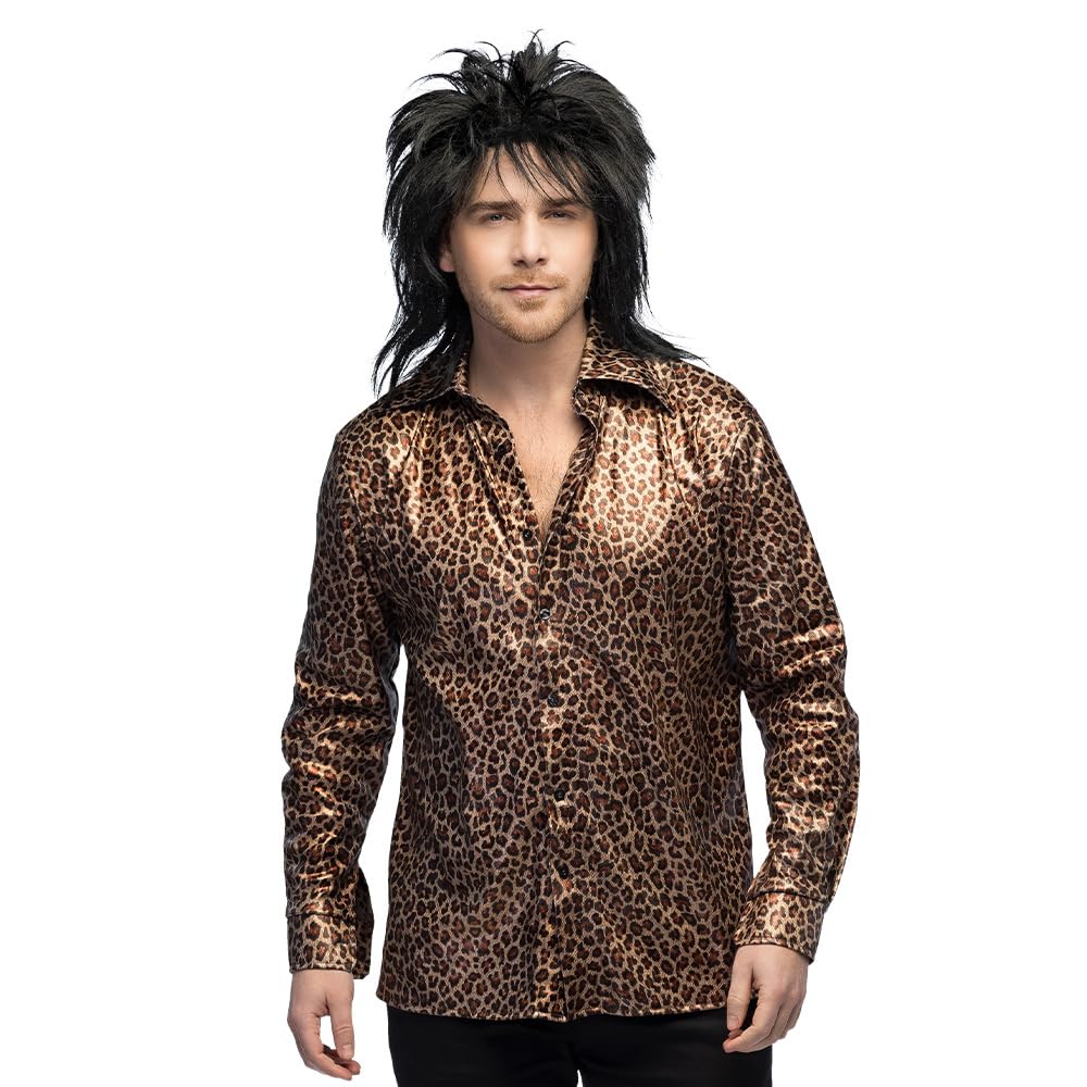 Boland Maglietta Leopard Maglietta Leopard Uomo (Pacco da 1)