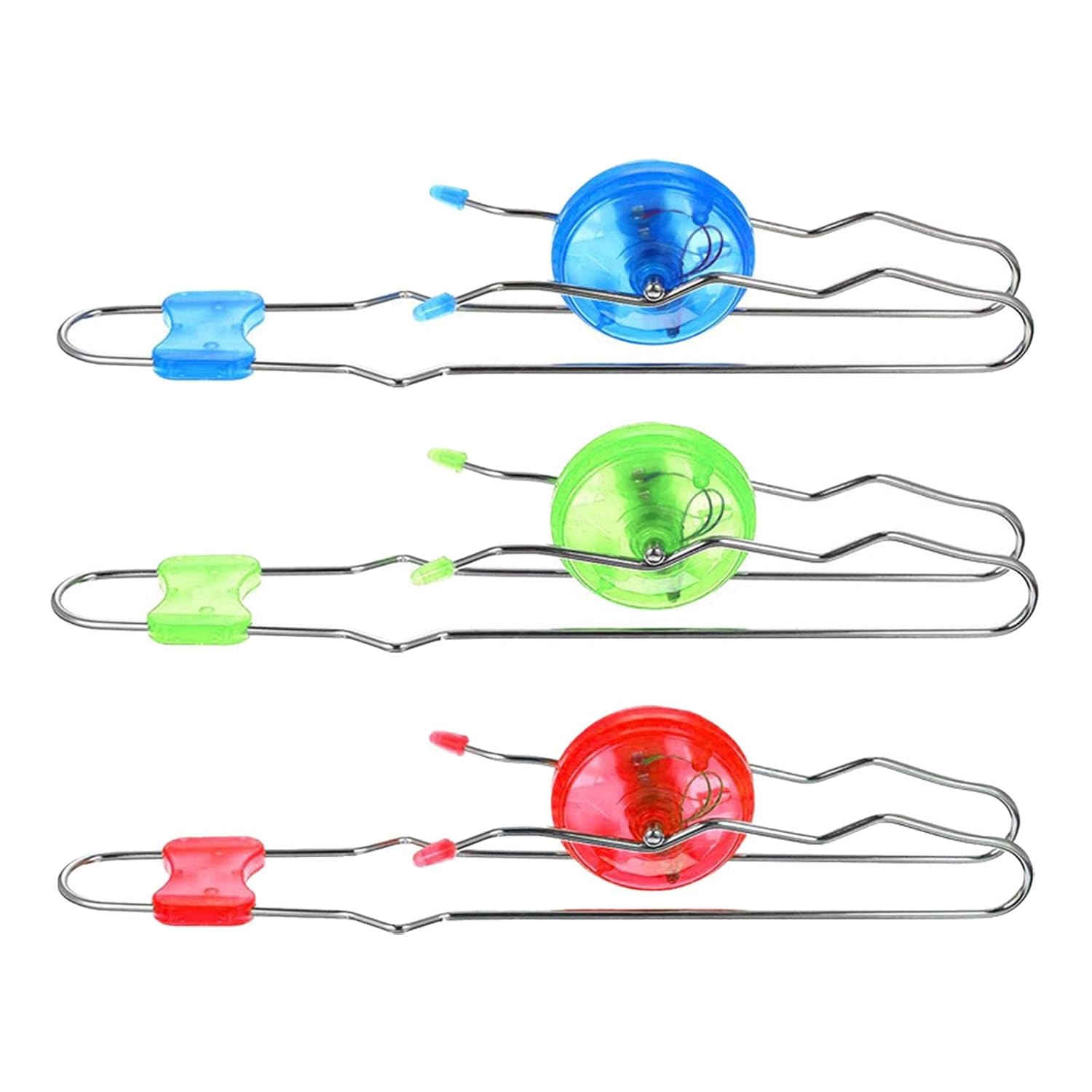 Retro Lighted up Rail Twirlers Flashing gyro for Stocking Stuffers Red |Toys & Hobbies | Games | Other Games