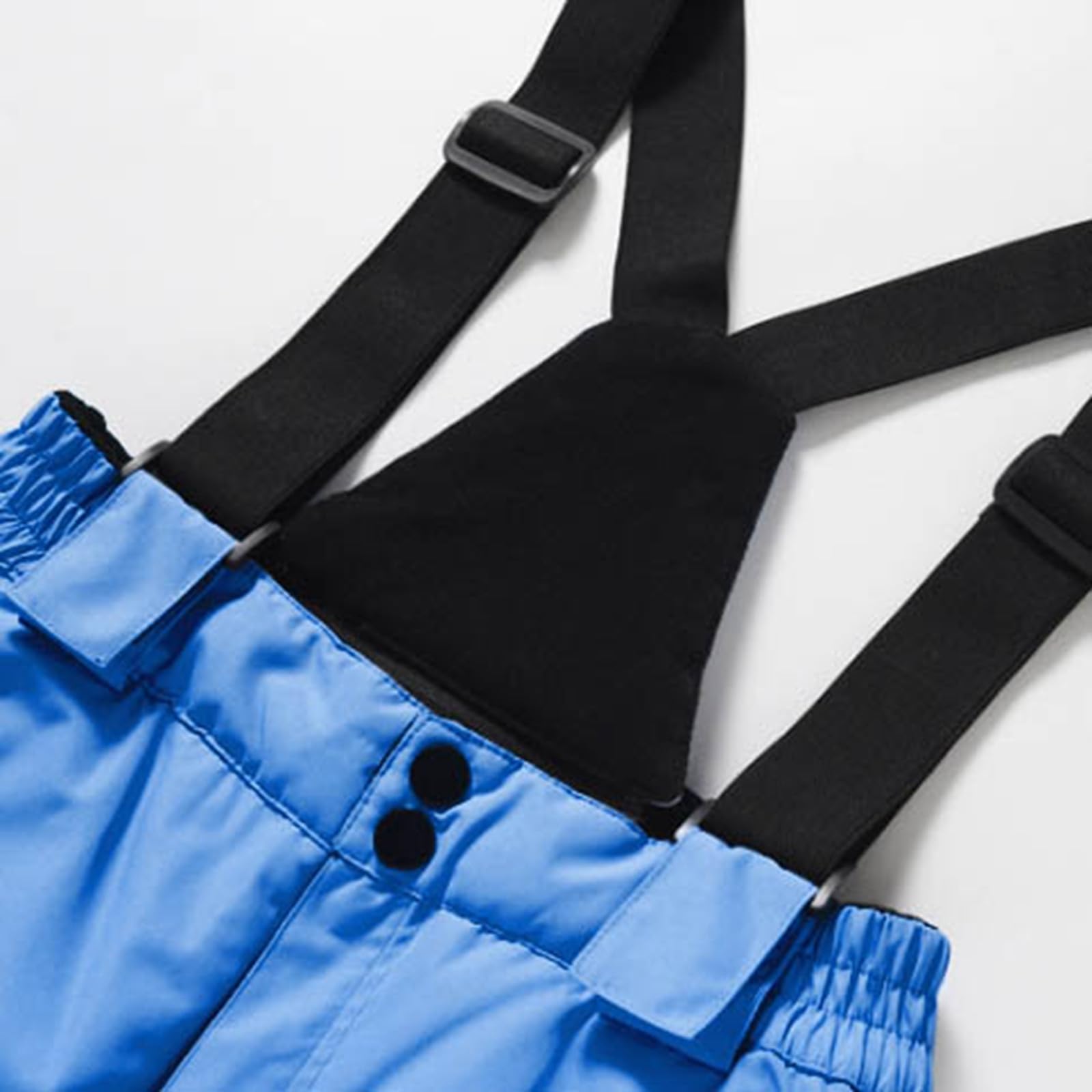 Generisch Pantalon de ski pour enfants : pantalon de neige garçon extra large pantalon de snowboard long pantalon d'hiver combinaison de neige thermique grandes tailles combinaison de ski combinaison