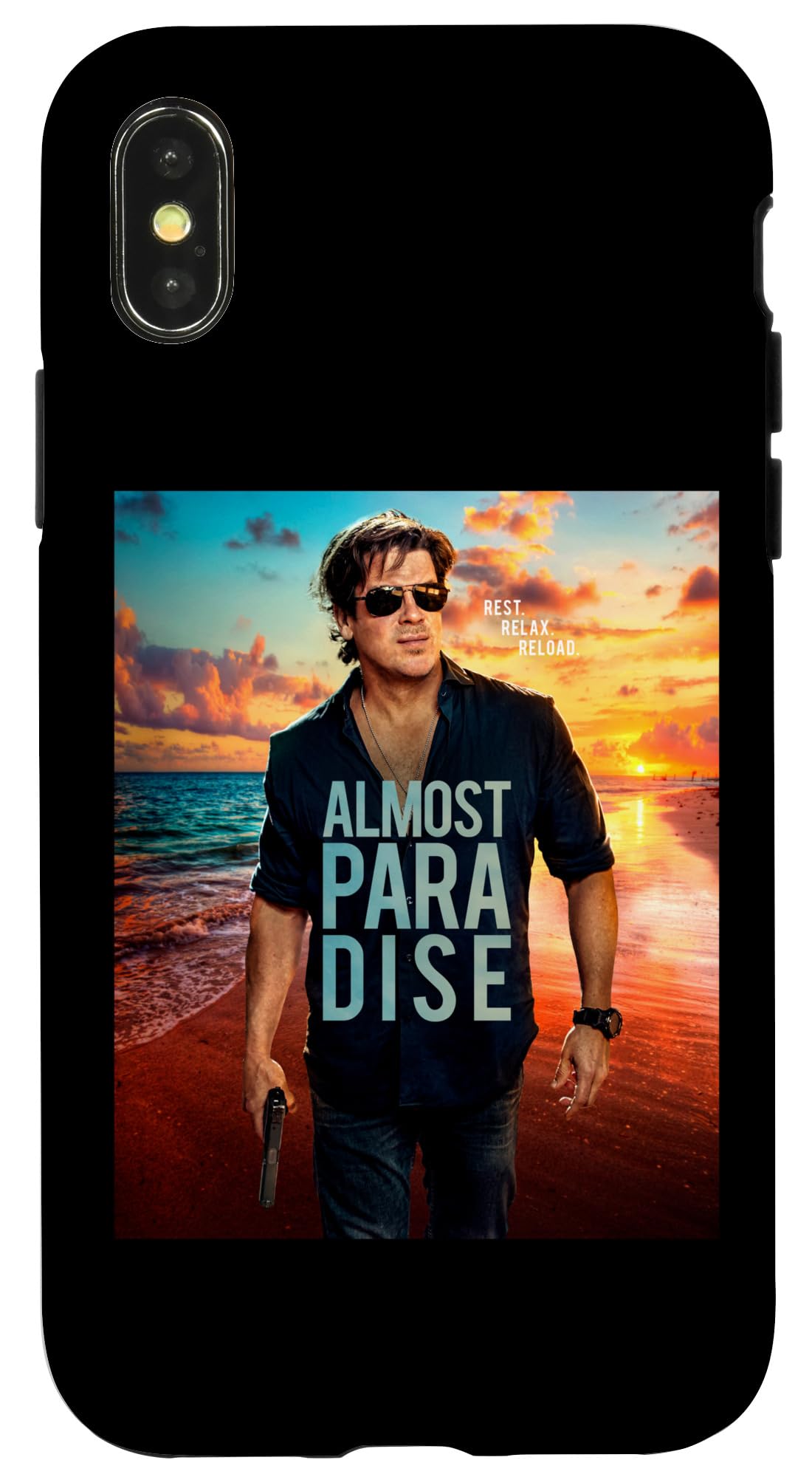 Coque iPhone X/XS Presque Paradis pour éviter les rayures d'écran