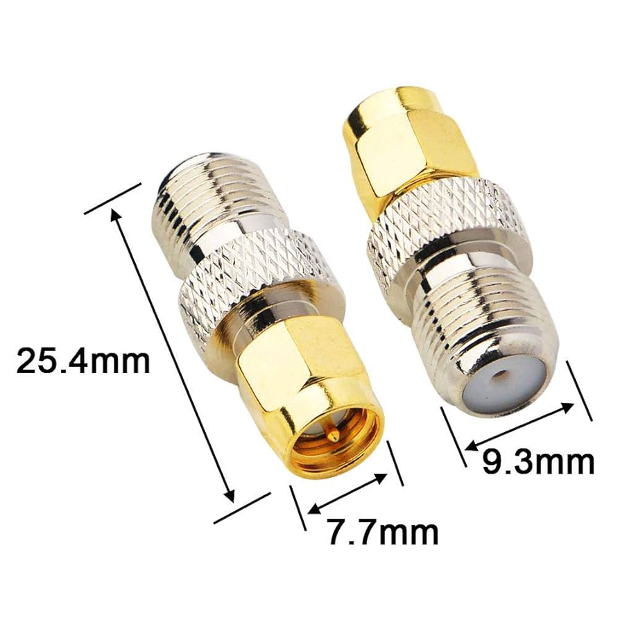 Amazon.co.jp: BOOBRIE SMAコネクタ F型変換 SMAオス‐Fメス F型