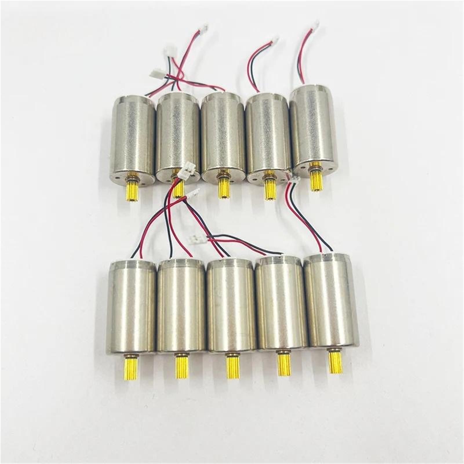 3/5/10 pezzi 13mm*24mm Motore senza nucleo DC 1.5V-3.7V 14500RPM ad alta velocità con ingranaggio a 11 denti del rotore a 5 poli for robot Parte di riparazione(5pcs)