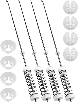 25.5 Inch Washer Suspension Rod Kit Fit for Whirlpool Amana Maytag Kenmore