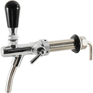 Grifo de cerveza, G5/8 Grifo de barril de cerveza de barril ajustable, para el hogar cerveza bar restaurantes
