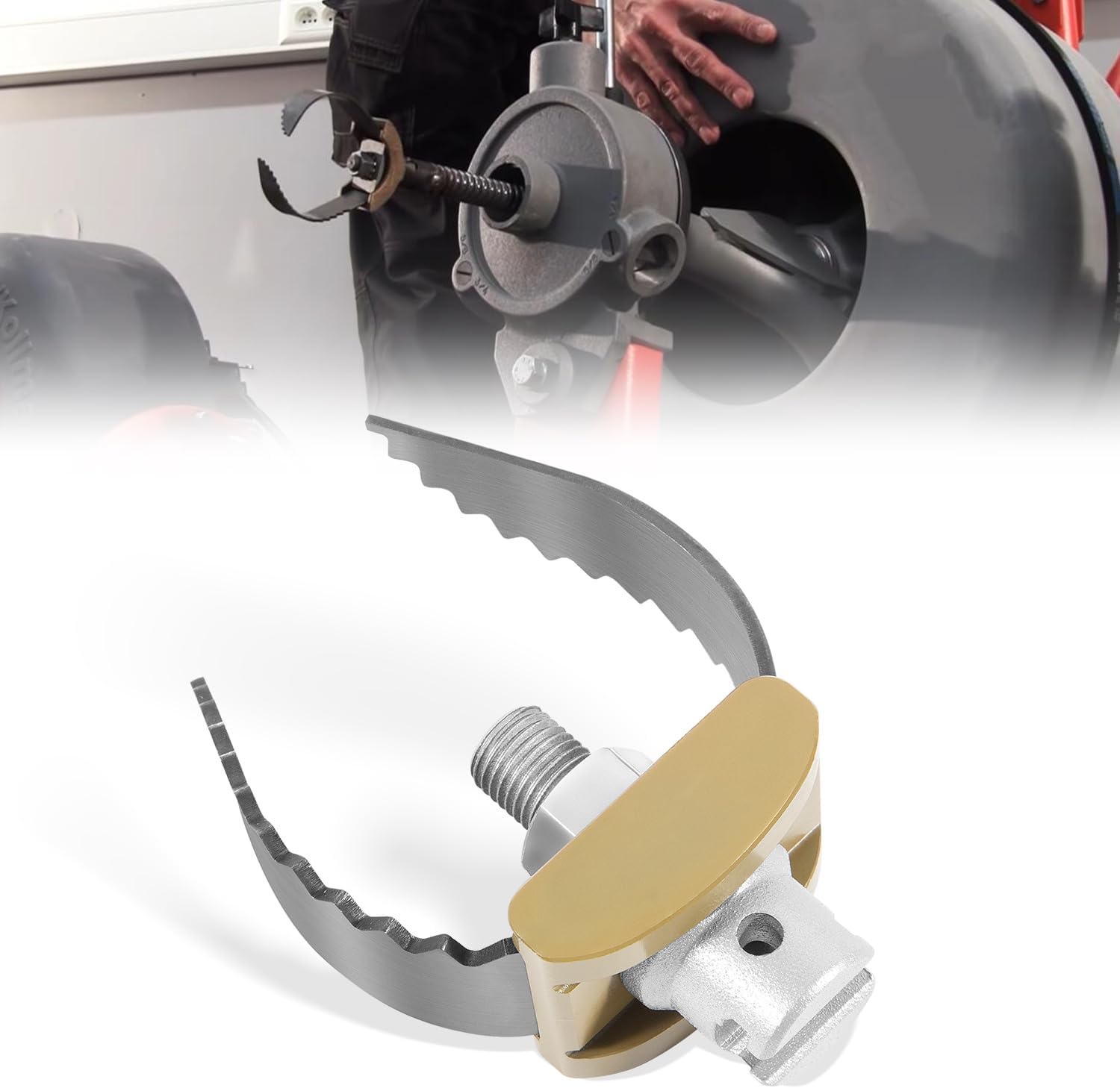 Upgraded 52812 T-230 HD 2 Inch Inch C-Cutter - Drain Cleaning Auger - Grease Cutter Drain Cleaning Tool - used for Hand tools & Tool Organizers,Pliers & Cutters