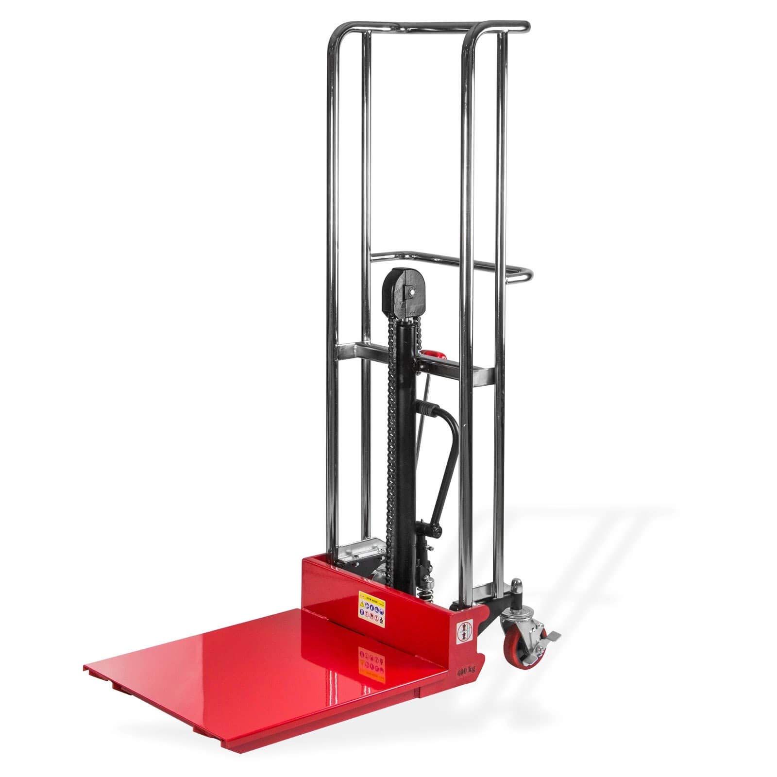 DEMA Hydraulischer Hubtischwagen 400 kg - Höhenverstellbar 9-150 cm - Robust, Langlebig für Werkstatt, Lager, Transport