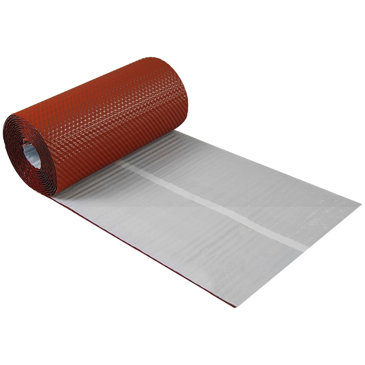 Banda de Sellado de Tejado Butilo Aluminio 3D Naranja – Autoadhesiva, Resistente UV, Chimeneas Rojo