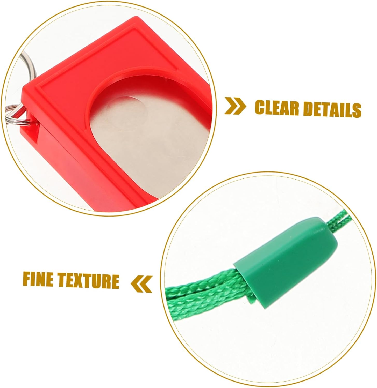 VANZACK 2pcs Pet Training Clickers Tool Dog Cat Clicker for Quick Behavior Correction