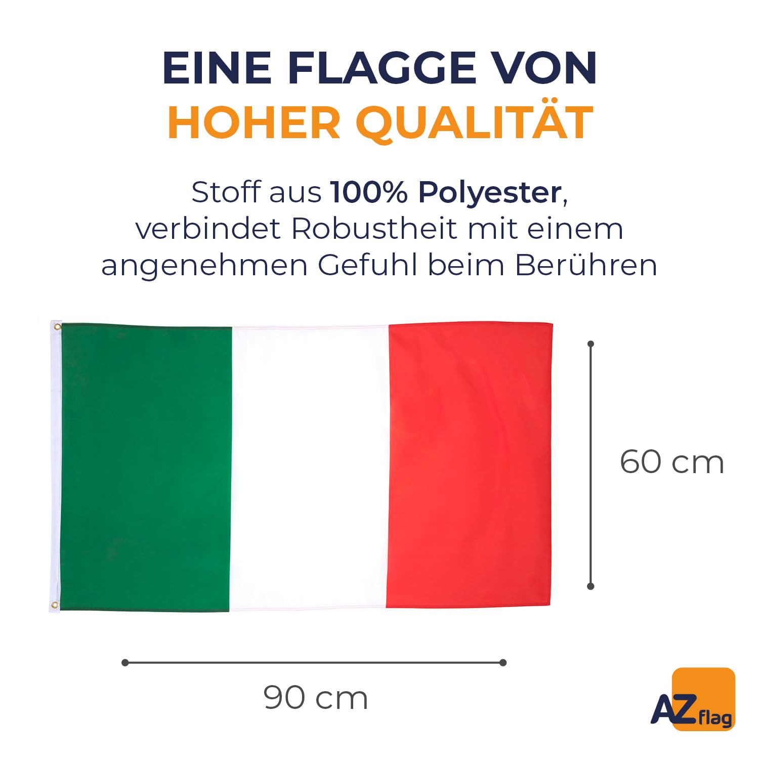AZ FLAG Flagge Großherzogtum Toskana – 90x60 Cm, Aus Polyester, Mit Masttasche