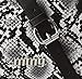 MTNG BESUT, Bolso bandolera para Mujer, Blanco (Cobra Blanco), 7x15x19 cm (W...