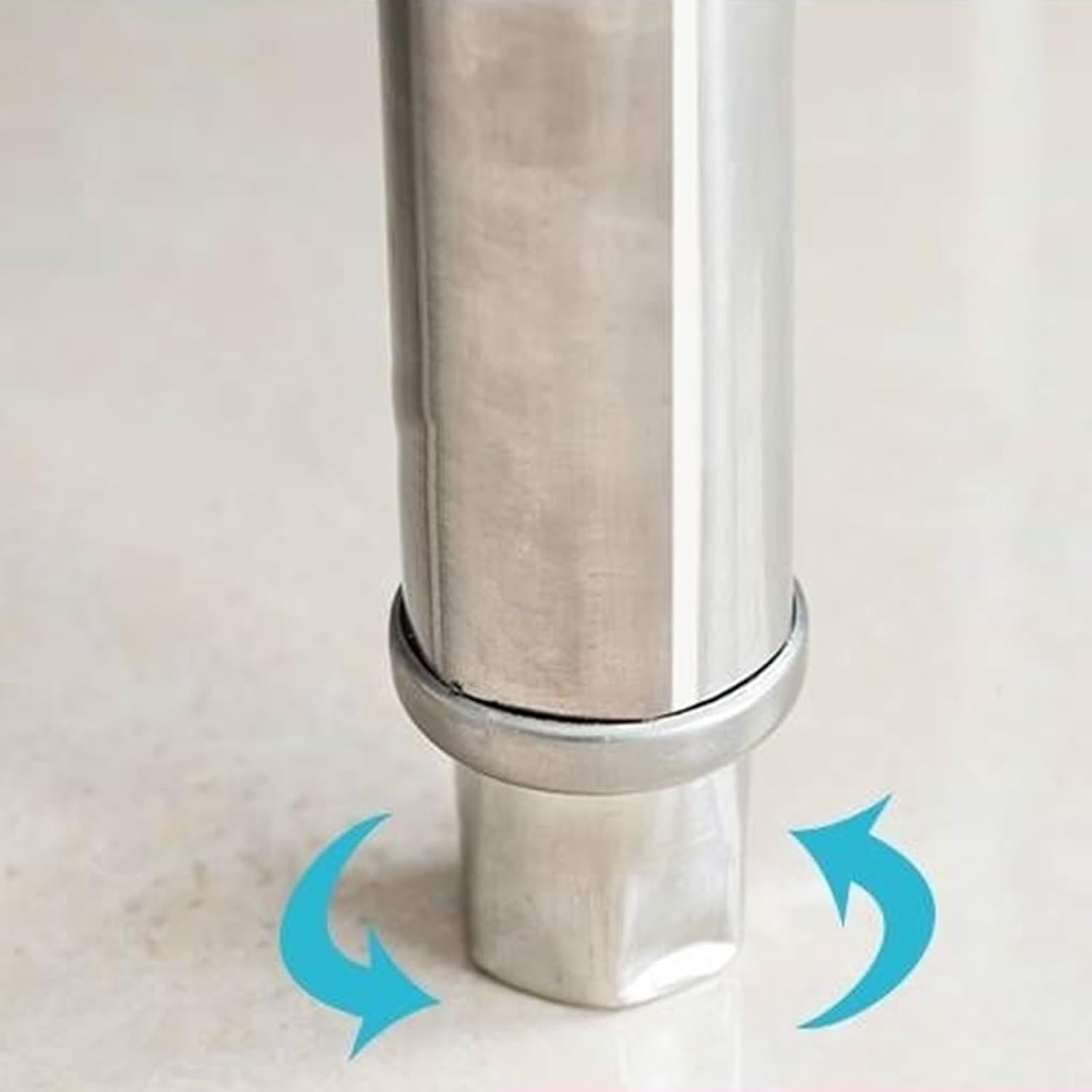 Workbench with Enclosure Three Tier Stainless Steel Workbench Three Sides Surround Design Curved Design Non-fall Preparation Table Kitchen Metal Table Wide Range of Applications