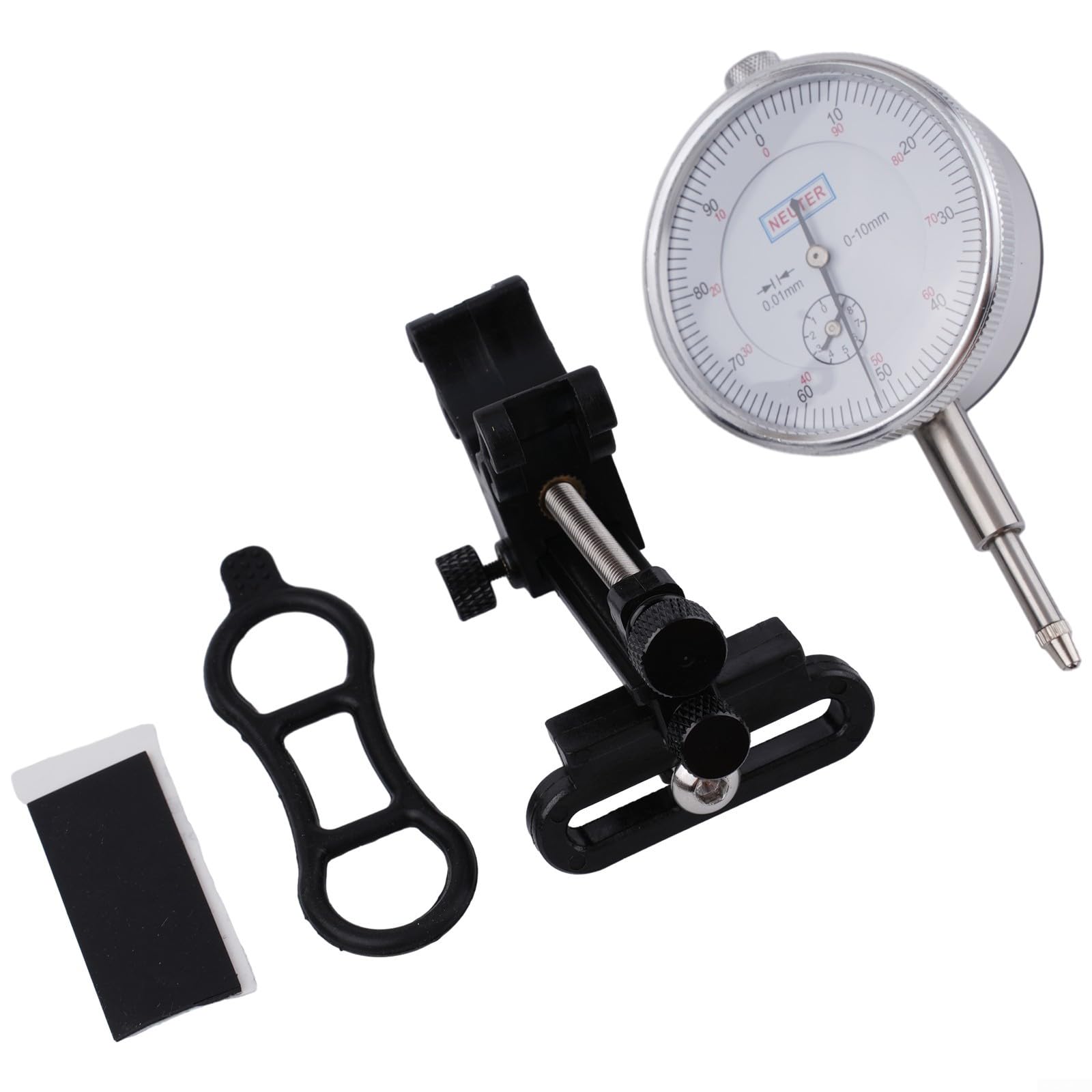 Wheel Truing Stand, Bike Rims Adjustment Tools Portable Bike Wheel Repair Tuning Tool with Percentage indicator (Black)