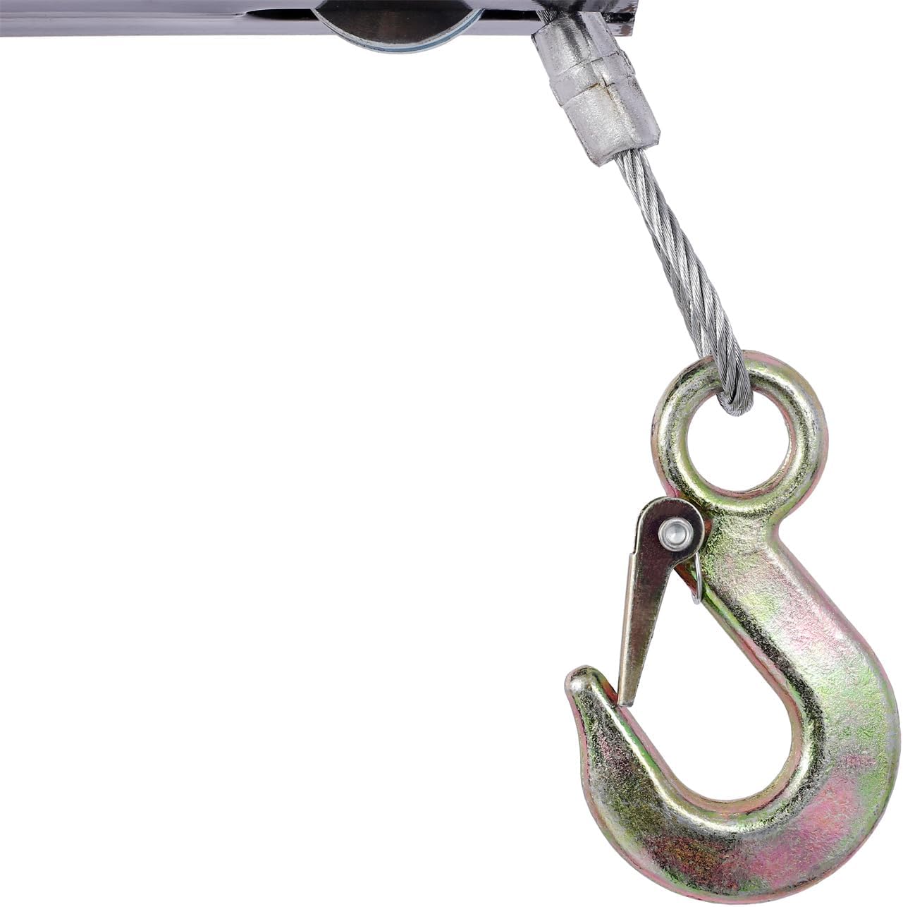 Receiver Hitch Mounted Crane, Pickup Truck Hydraulic PWC Dock Jib Engine Hoist Crane Hitch Mount Lift 2" Hitch Mount, Red