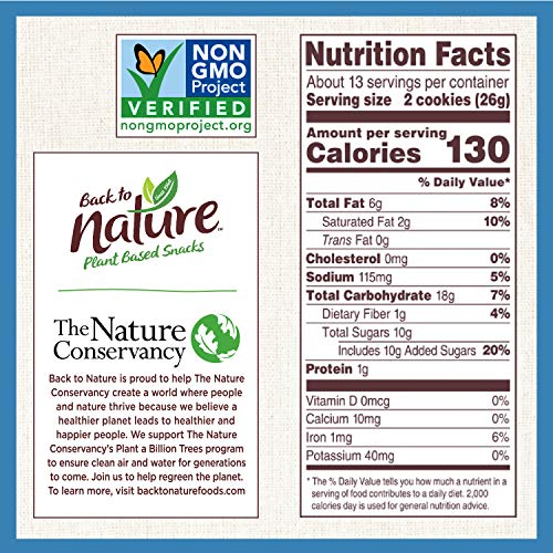 Back To Nature Cookies, Non-Gmo Classic Creme, 12 Ounce (Pack Of 6) #TOP6