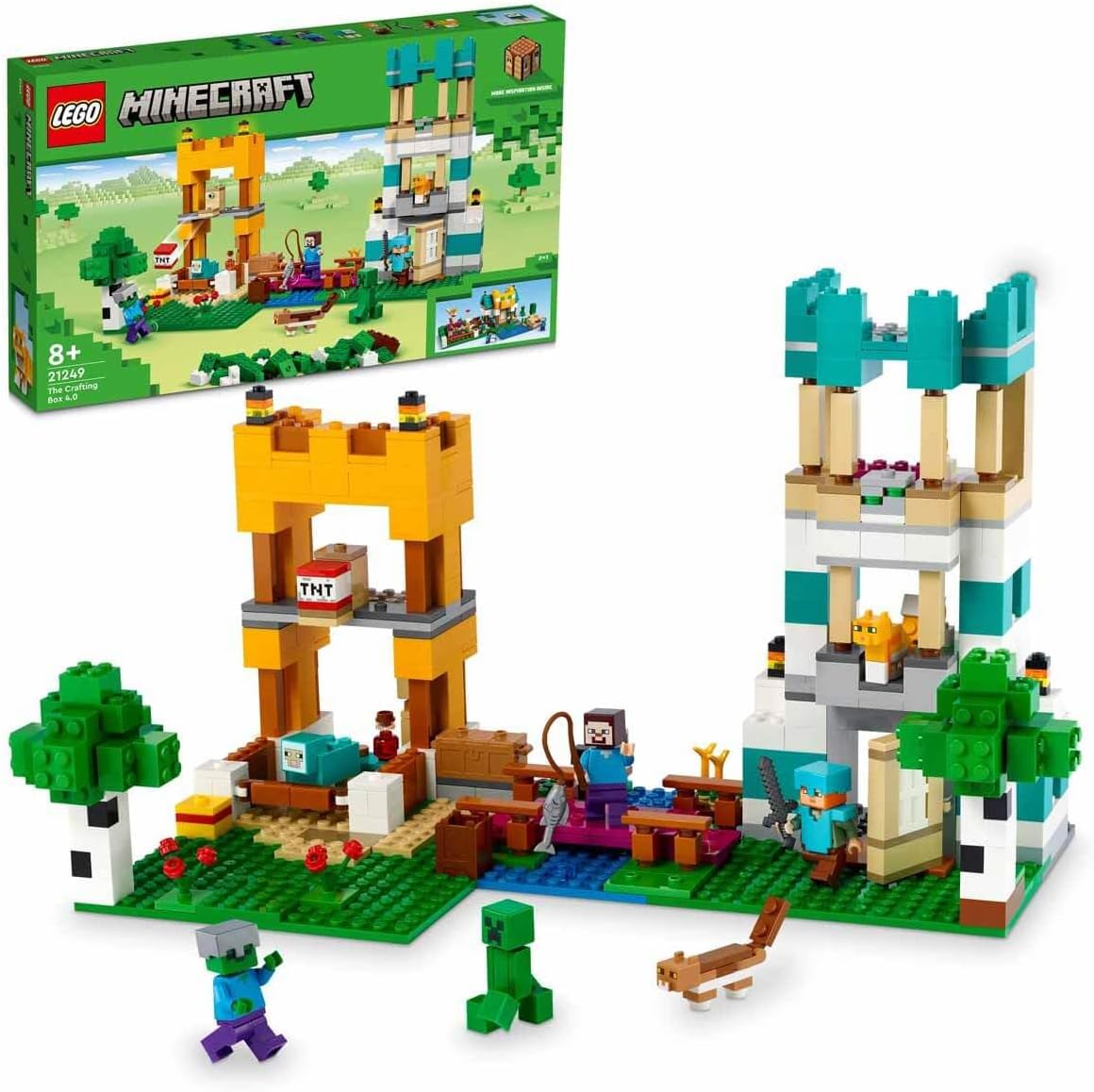 LEGO 21249 Minecraft The Building Box Set 2in1 Build River