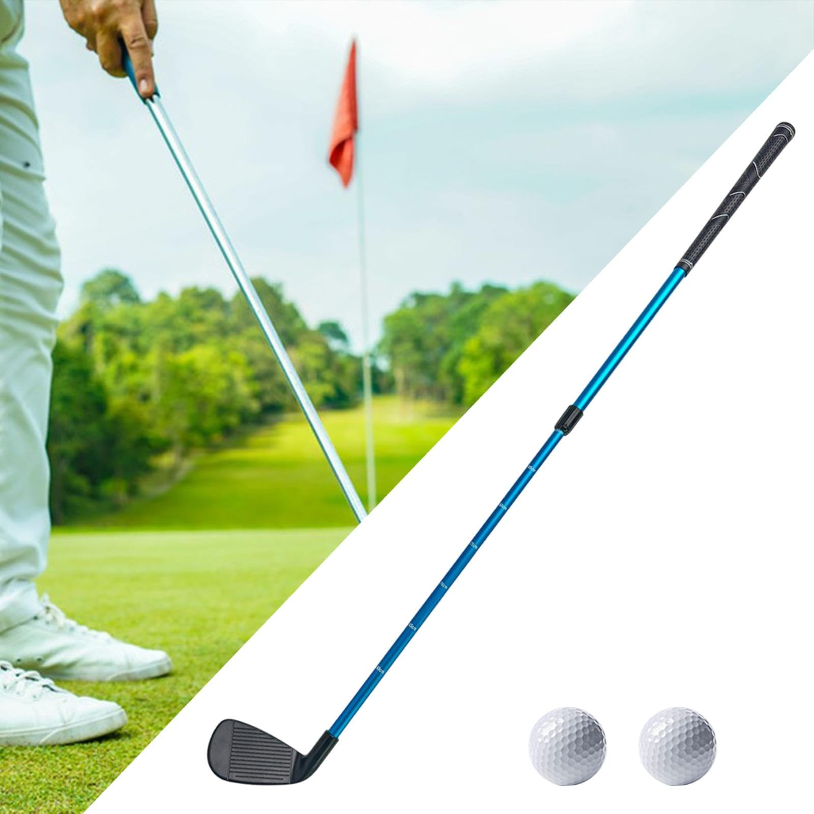 Qianly Teleskop Golf Wedge Chipper für Anfänger mit Trainingsbällen