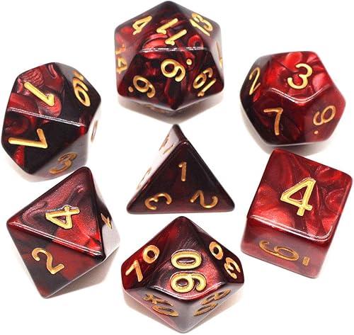 HD - Dados poliédricos para juegos de rol (RPG), juegos de mesa como Calabozos y Dragones (D&D) y Pathfinder