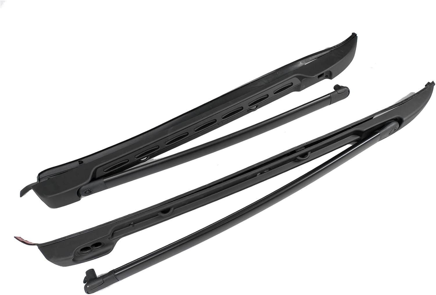 Black Aluminum Alloy Roof Rack Cross Bars fit for 2024 2025 2026 Toyota Tacoma Double Cab (Not Fit Access Cab) 260lbs Capacity,Storage for Kayak Bike Snowboard
