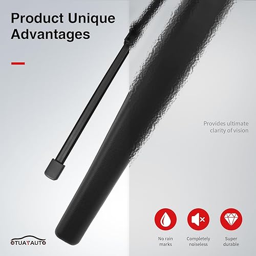 Miniatura 3 de OTUAYAUTO Juego de limpiaparabrisas trasero - Reemplazo para BMW X3 2018-2023 OEM Factory Style