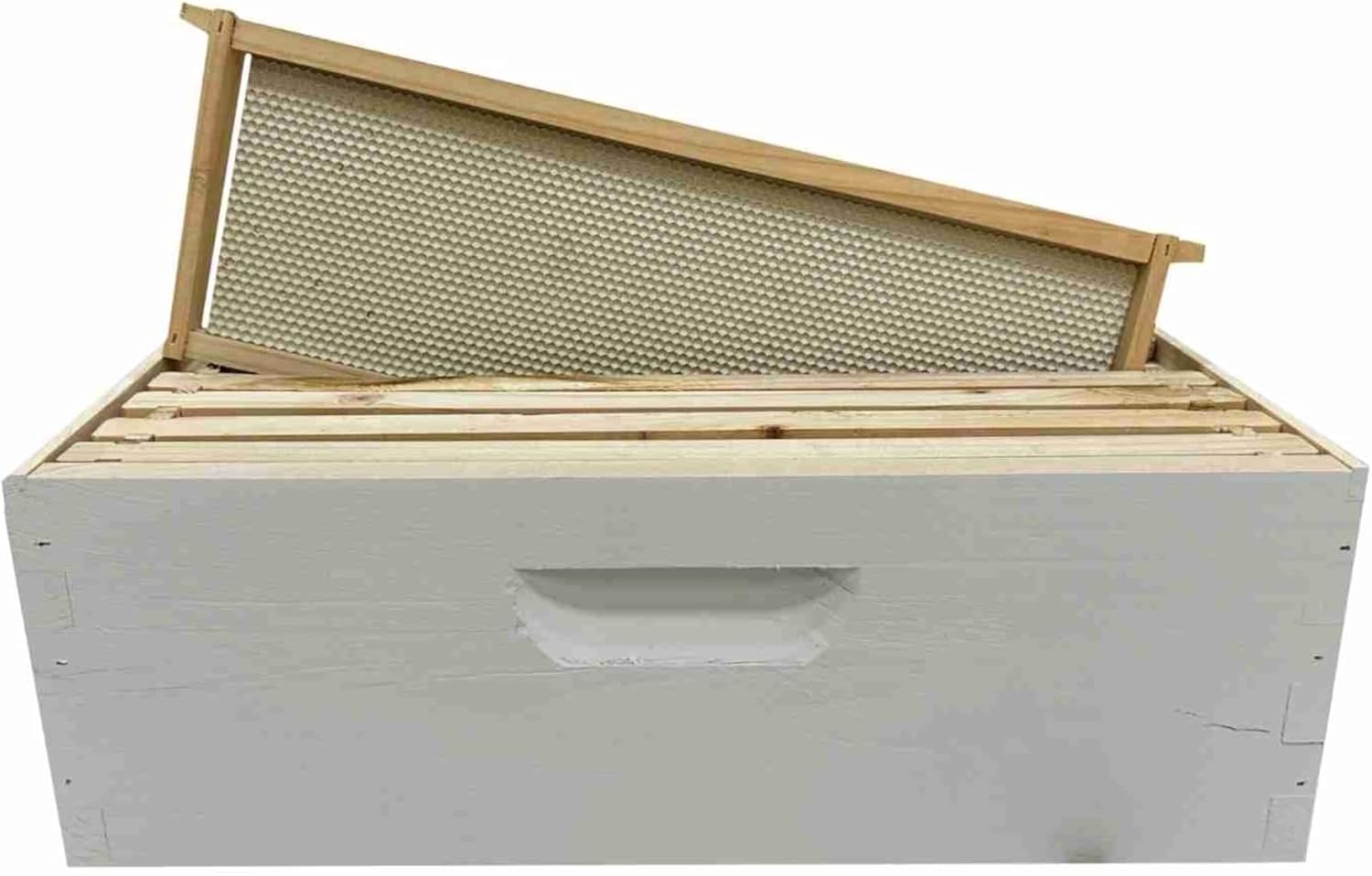 Harvest Lane Honey WWBCM-102 Medium Honey Box with frames and foundation
