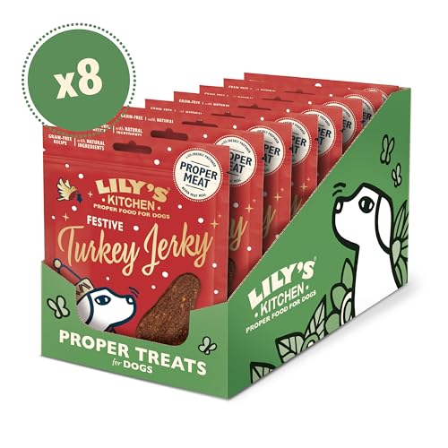 Lily’s Kitchen mit natürlichen Zutaten Leckerlipackung für ausgewachsene Hunde - Festtagskaustreifen mit Truthahn Getreidefreie Rezeptur… – Ansicht 4