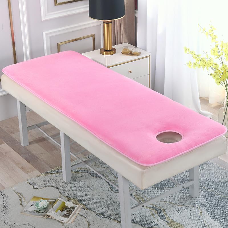Materasso Per Letto Massaggiante Materasso for lettino da massaggio con foro, cuscino for salone di bellezza, cuscino antiscivolo, ispessimento in velluto di agnello Materassino Memory Foam Per Massag