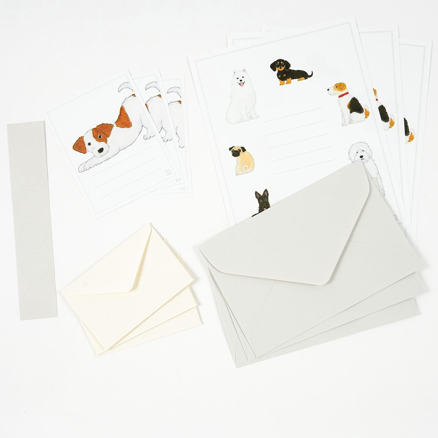 GreetingLife YZS-444 Letter Set, 2 Sizes Large, White