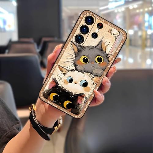 Phone Case Compatible with Samsung Galaxy S26 Ultra, Waterproof Cartoon Animals TPU Phone Pouch Cute Shockproof Full wrap Silico