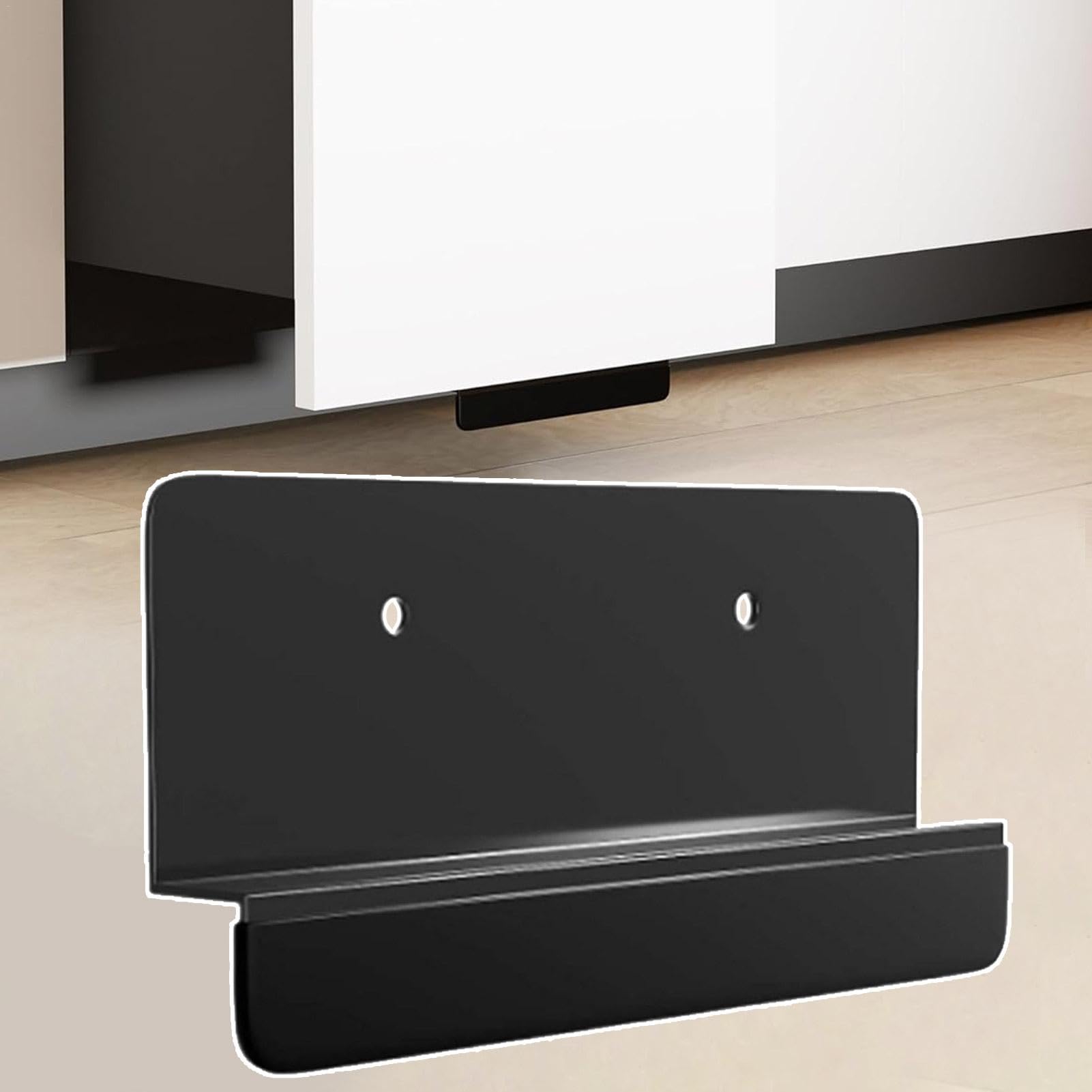 Pedale Per Cassetto Spazzatura In Acciaio Inox – Apertura A Pedale Per Armadi A Sovrapposizione – Adesivo O Viti – Per Cucine Senza Contatto