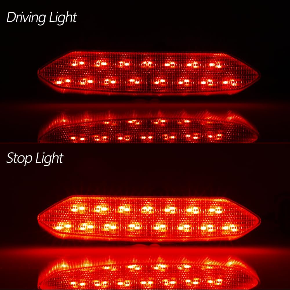 LED Red Tail Light Brake Taillight for Yamaha Raptor 700R 700 2006-2018 YFZ450R YFZ450X YFZ 450R 450X 450 R X 2009-2018(700-Red)