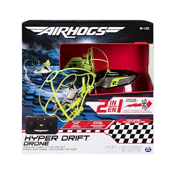 Air Hogs 6040078 Hyper Drift Drohne ( farblich sortiert)