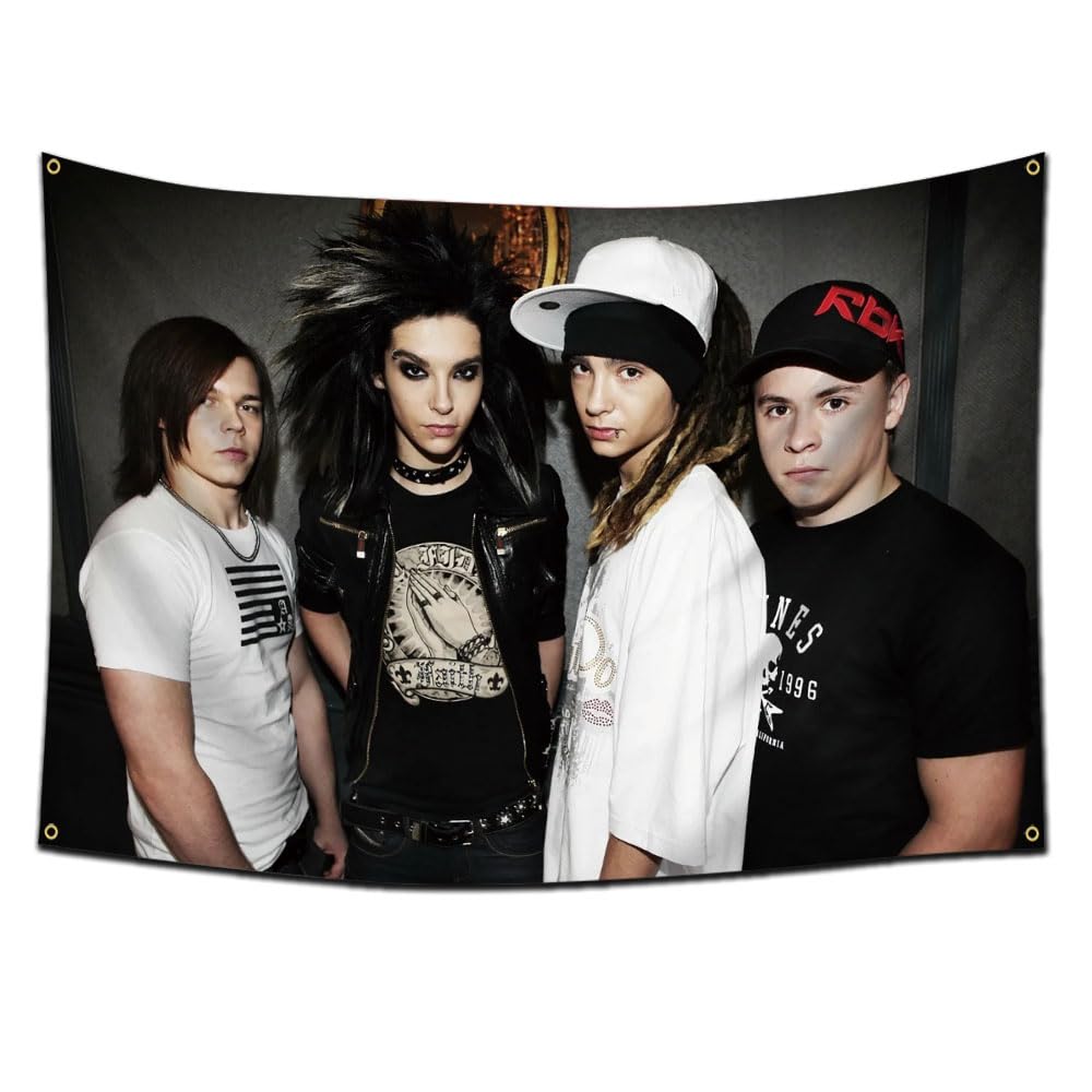 Hokido Tokio Tapestry Hotel Band Tapestry 40x60inch Album Cover