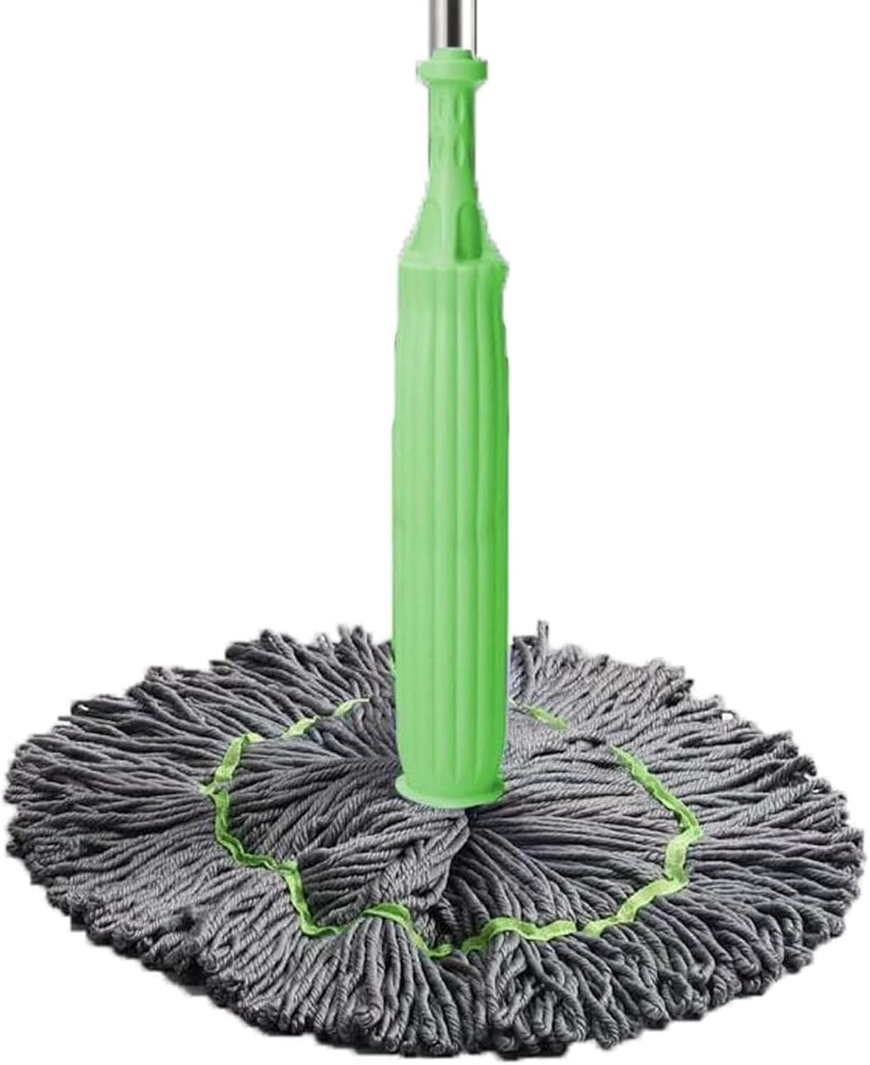 Generic 2 in 1 Dehydrated Mop, Green, Microfiber Head, Floor, Glass, Ceiling, 138x8cm/54.33x3.15 inches, 380g, 1.06 pounds